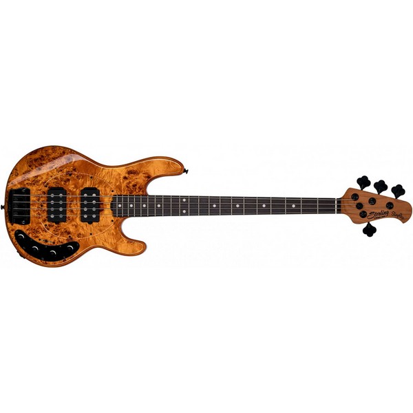 Бас-гитара Sterling STINGRAY ray34hhpb-am-r2 Amber